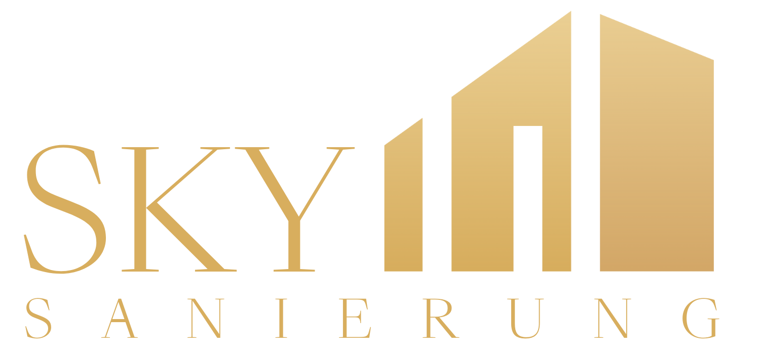 Logo mit namen SkySanierung