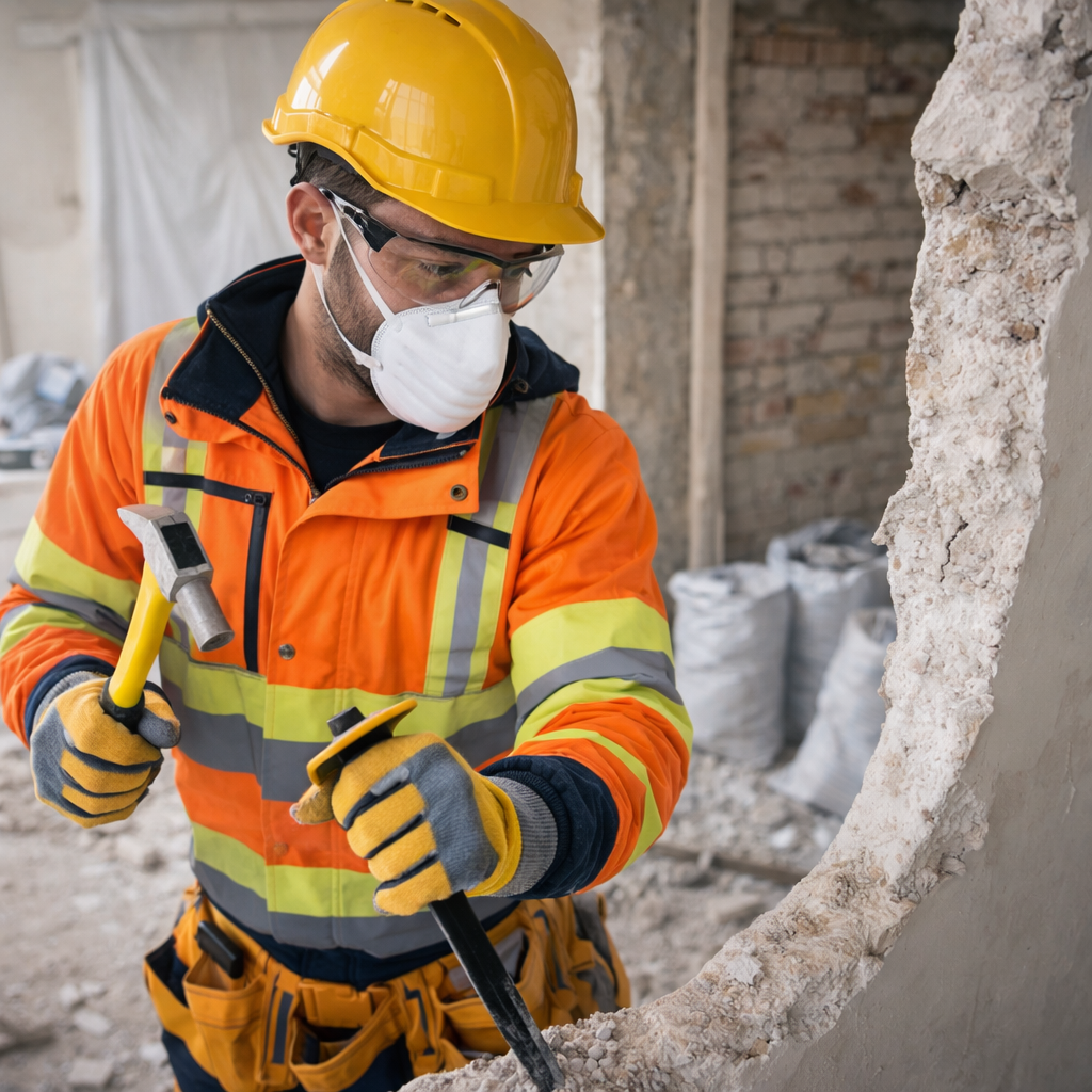 Professionelle Abbrucharbeiten und Entkernung im Innenbereich